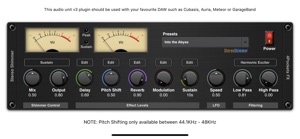 Shimmer AUv3 Audio Plugin screenshot #1 for iPhone
