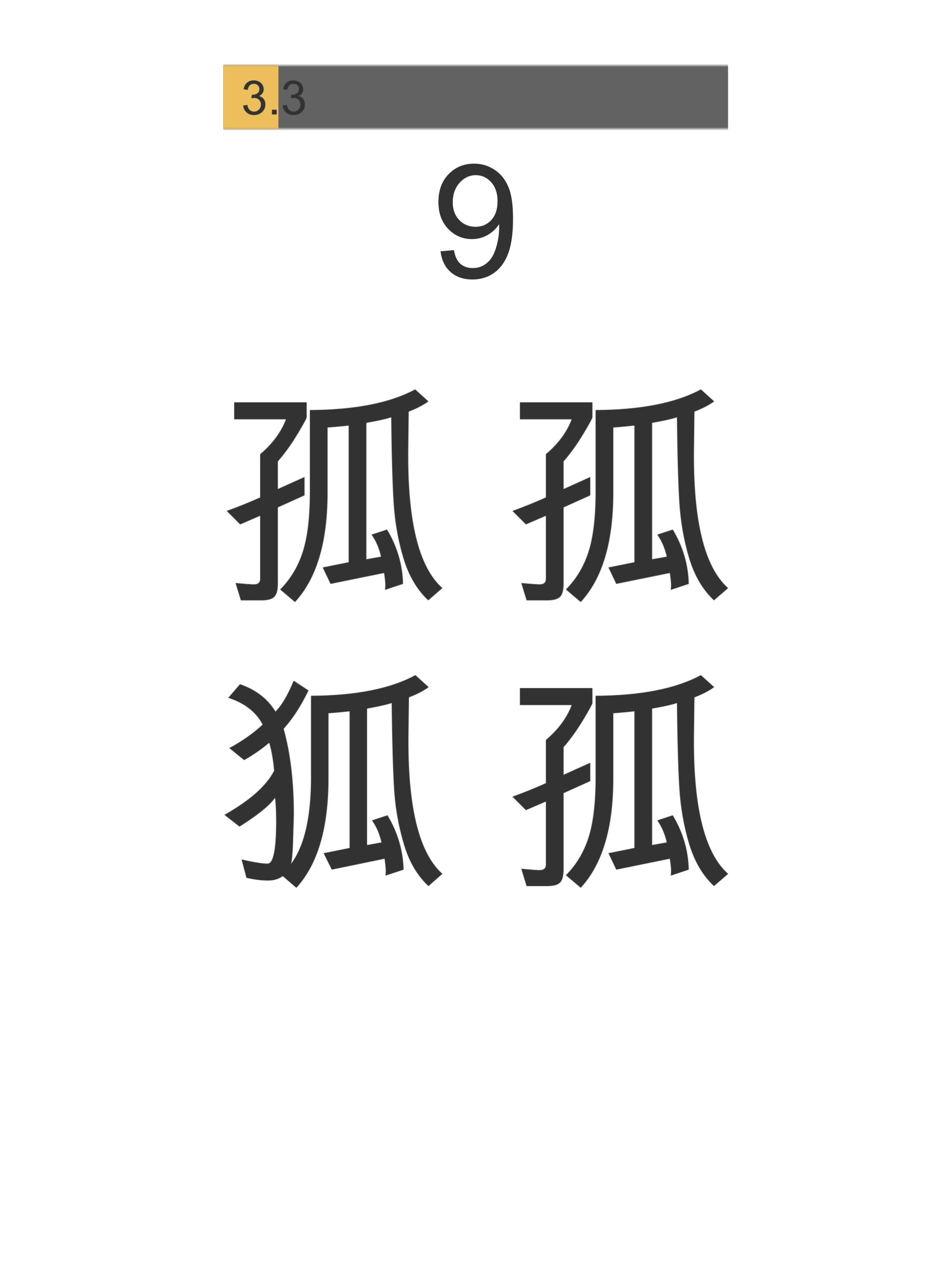 Spot the difference - Kanji
