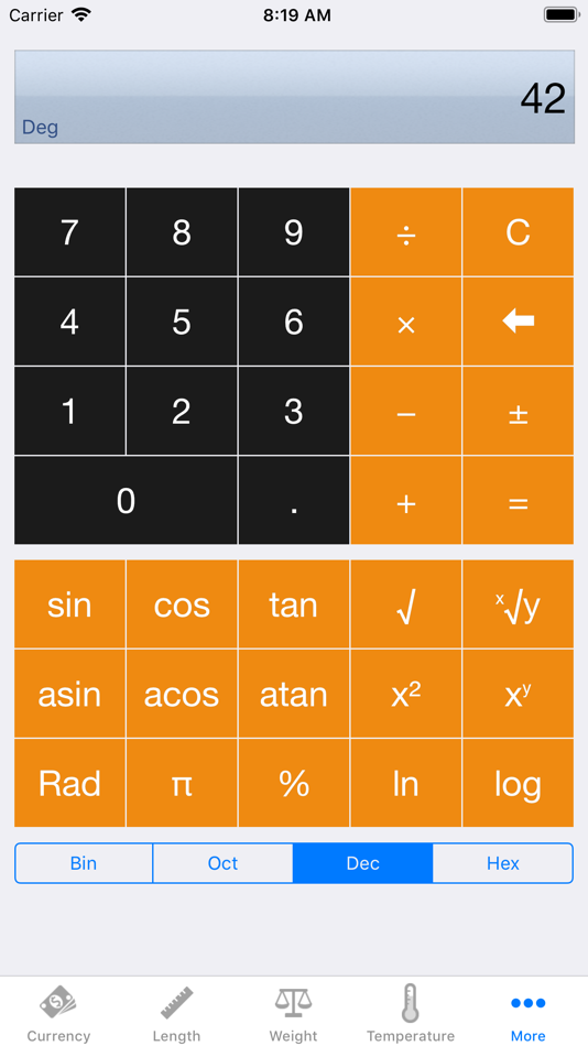 #6. Convert - Unit and Currency (iOS) بواسطة: Raphael Odermatt