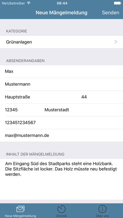 Mängelmelder Ingolstadt Screenshot