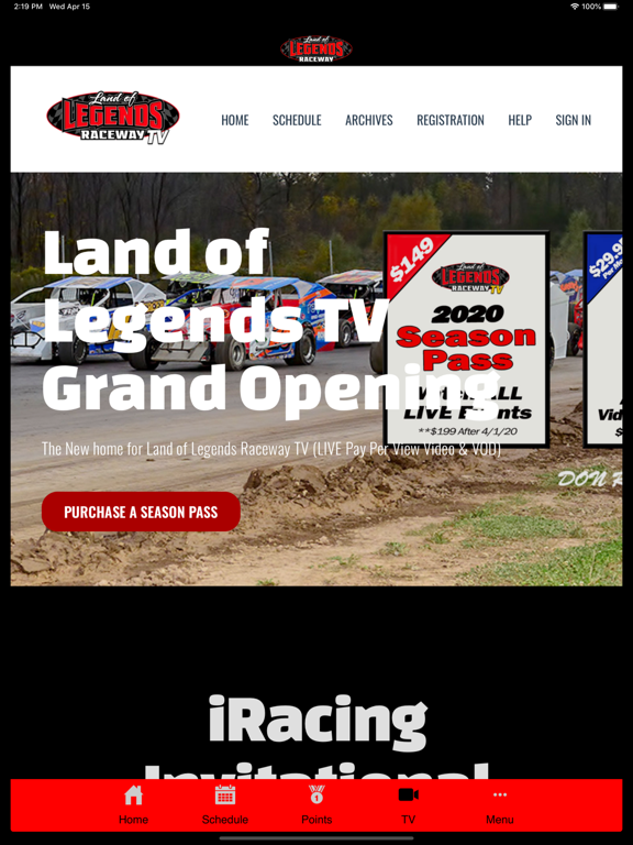 Land of Legends iPad screenshot 5 - Sports app