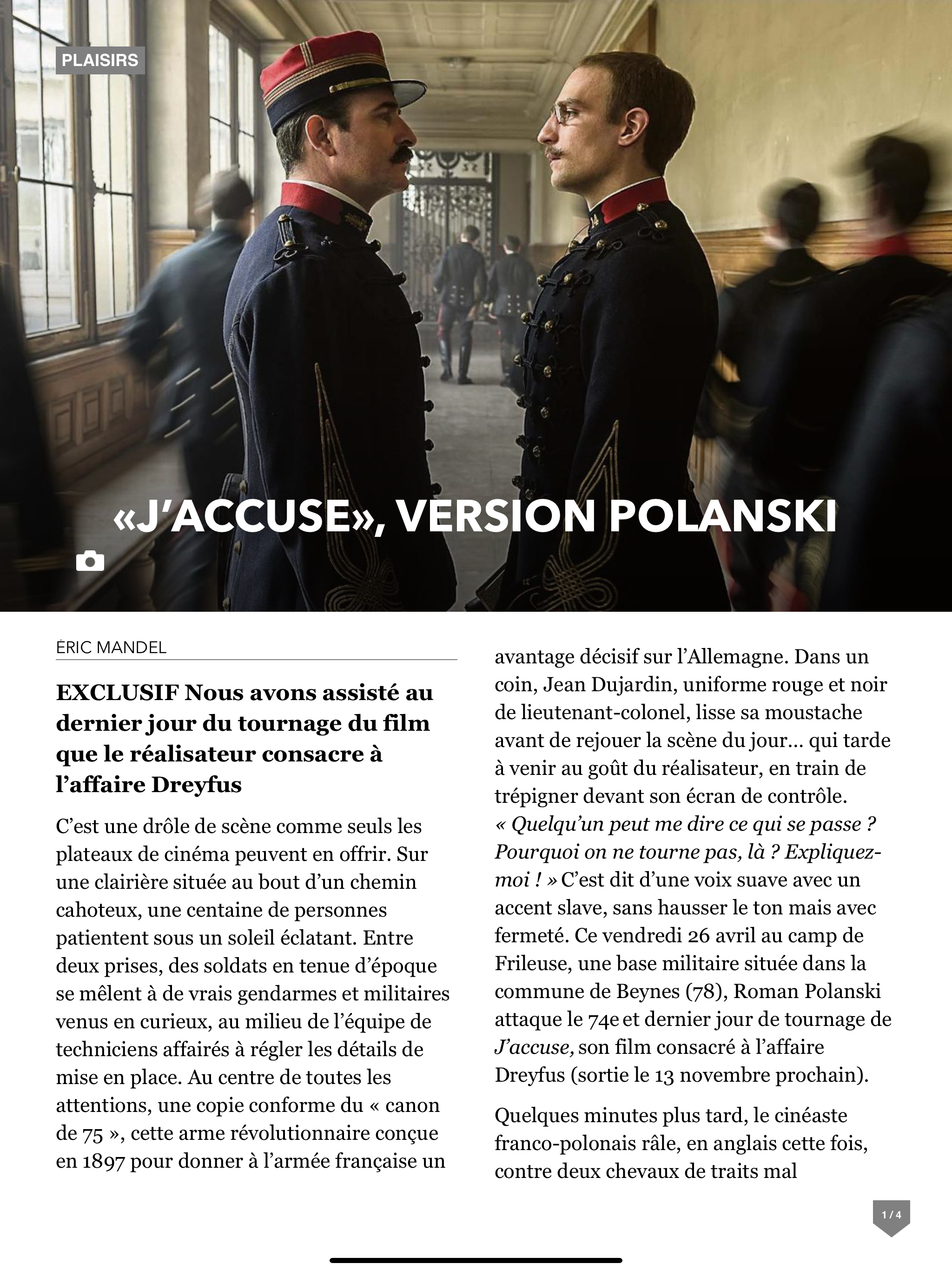 L’ancienne app du JDD