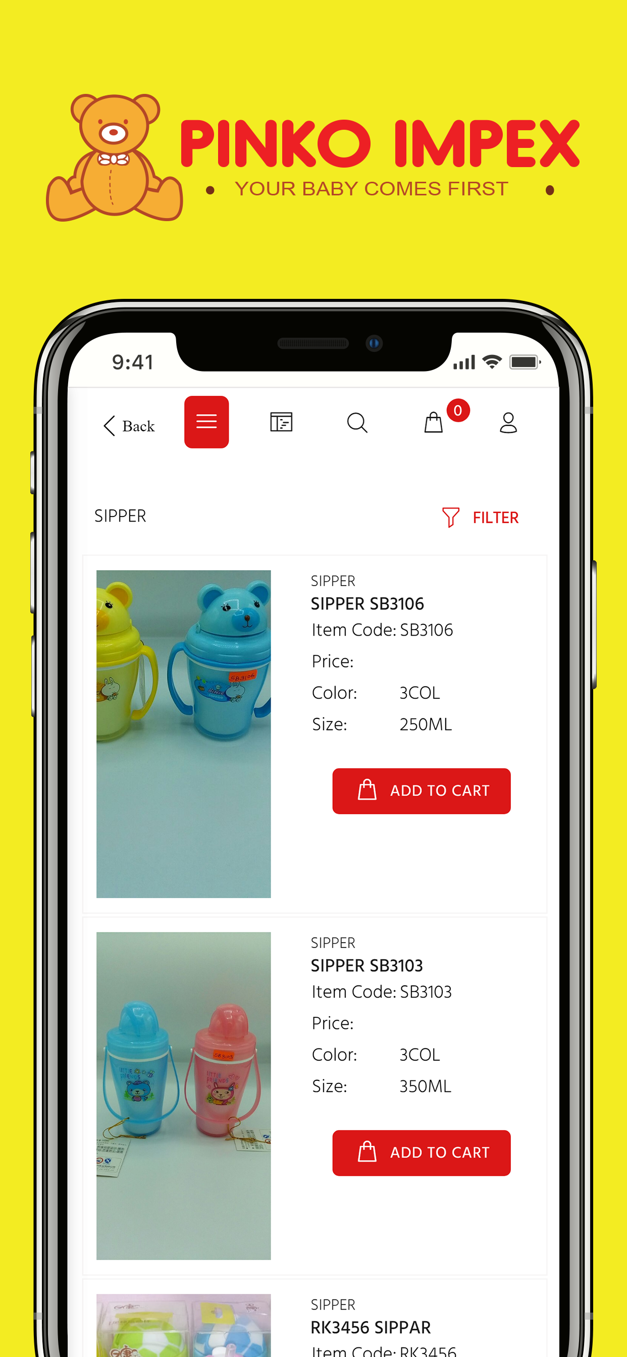 Pinko Impex - Baby Products screenshot 3