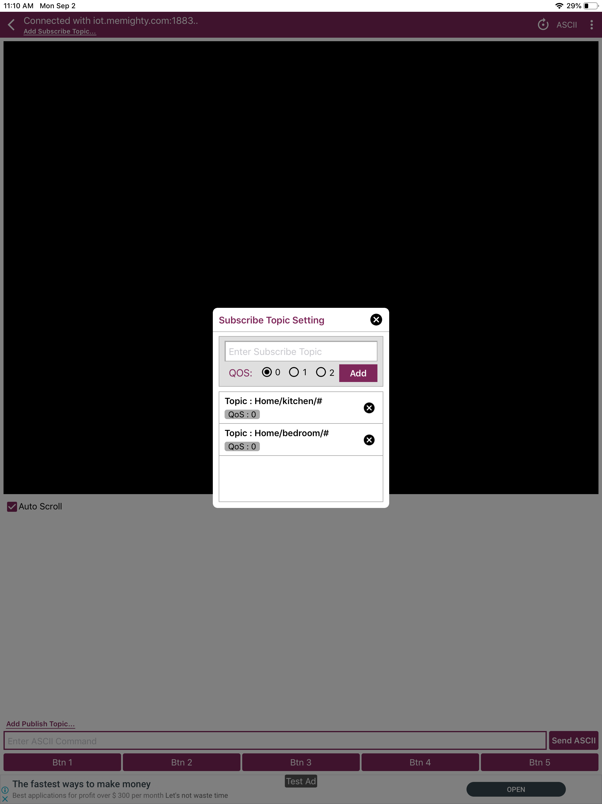 MQTT Terminal Pro screenshot 12
