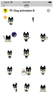 tf-dog animation 9 stickers problems & solutions and troubleshooting guide - 3