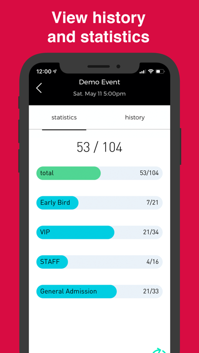 Guestlist Check-in by Sparxo iPhone screenshot 3 - Utilities app