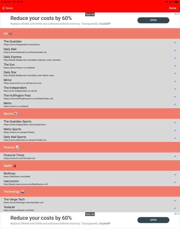 App screenshot
