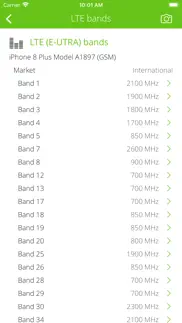 lte info iphone capturas de pantalla 3