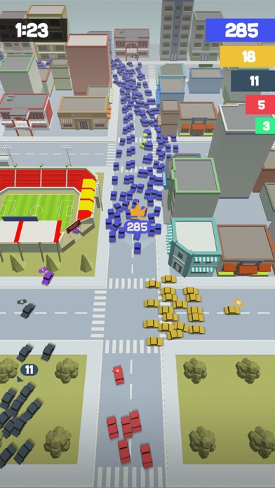 Screenshot #3 pour Crowd Drift Cars City io