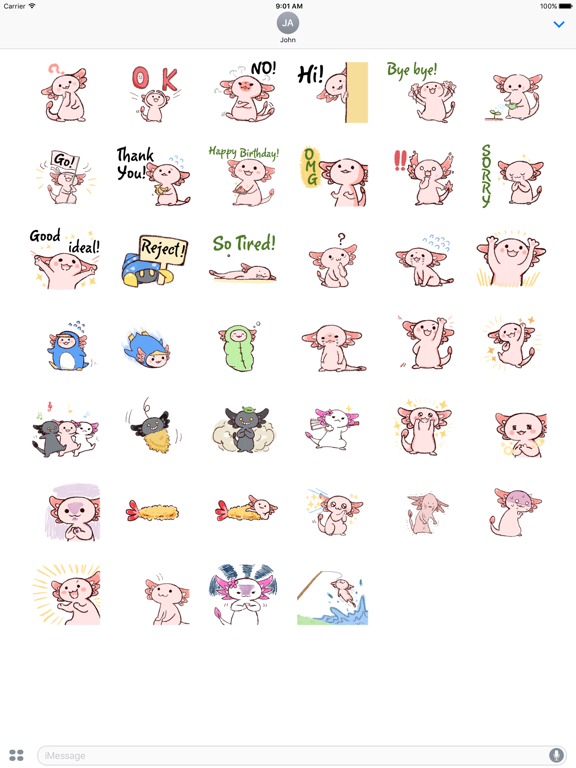 Screenshot #5 pour Cute Mexican Salamander Icon
