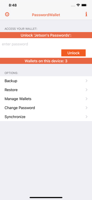 ‎PasswordWallet - All Inclusive Screenshot