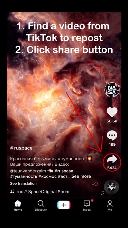 Repost for Fans & Author