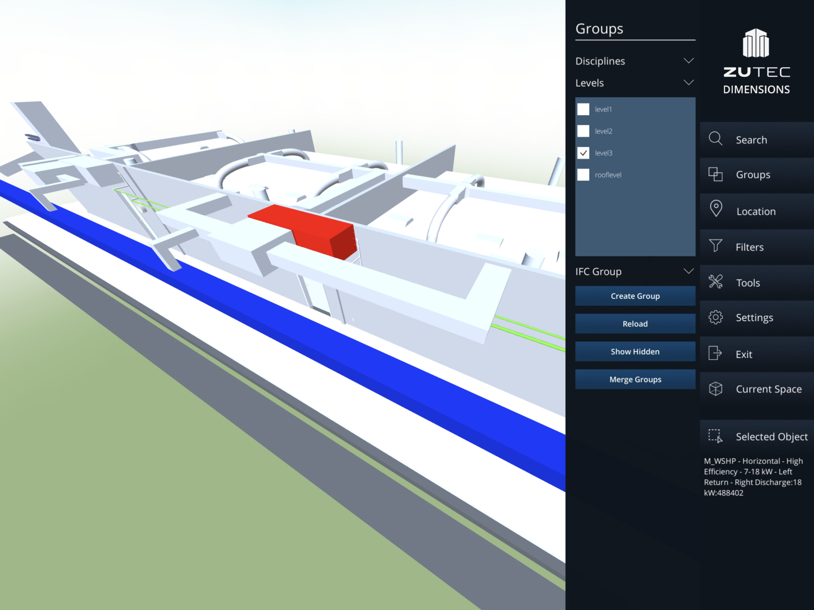 Zutec BIM screenshot 6