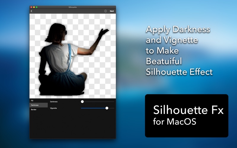 How to cancel & delete silhouette photo effect 3