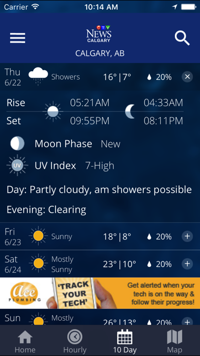 CTV News Calgary Weather screenshot 4