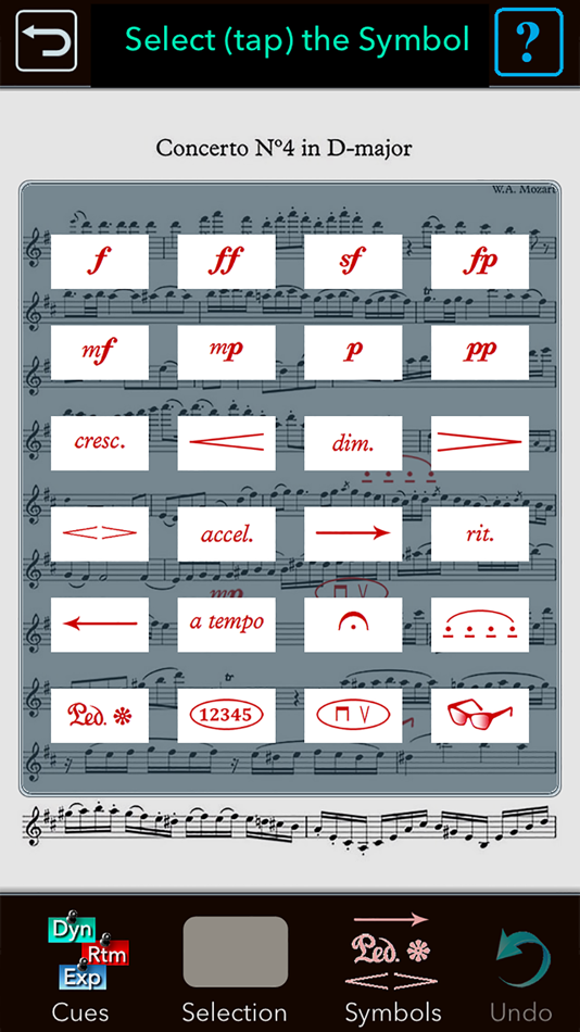 #5. Music Lesson NotePad (iOS) Podle: Igor Borodin