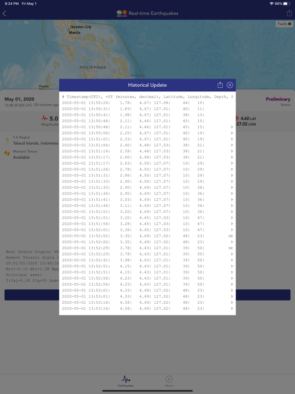 BMKG Real-time Earthquakesのおすすめ画像5