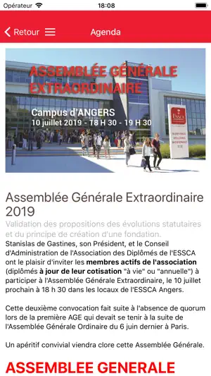 Essca Alumni screenshot 4