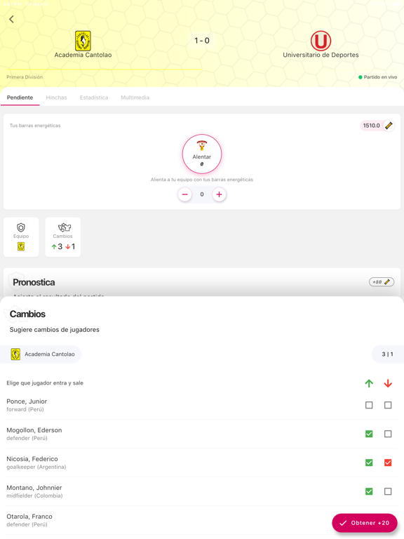 Screenshot #6 pour Fútbol Social