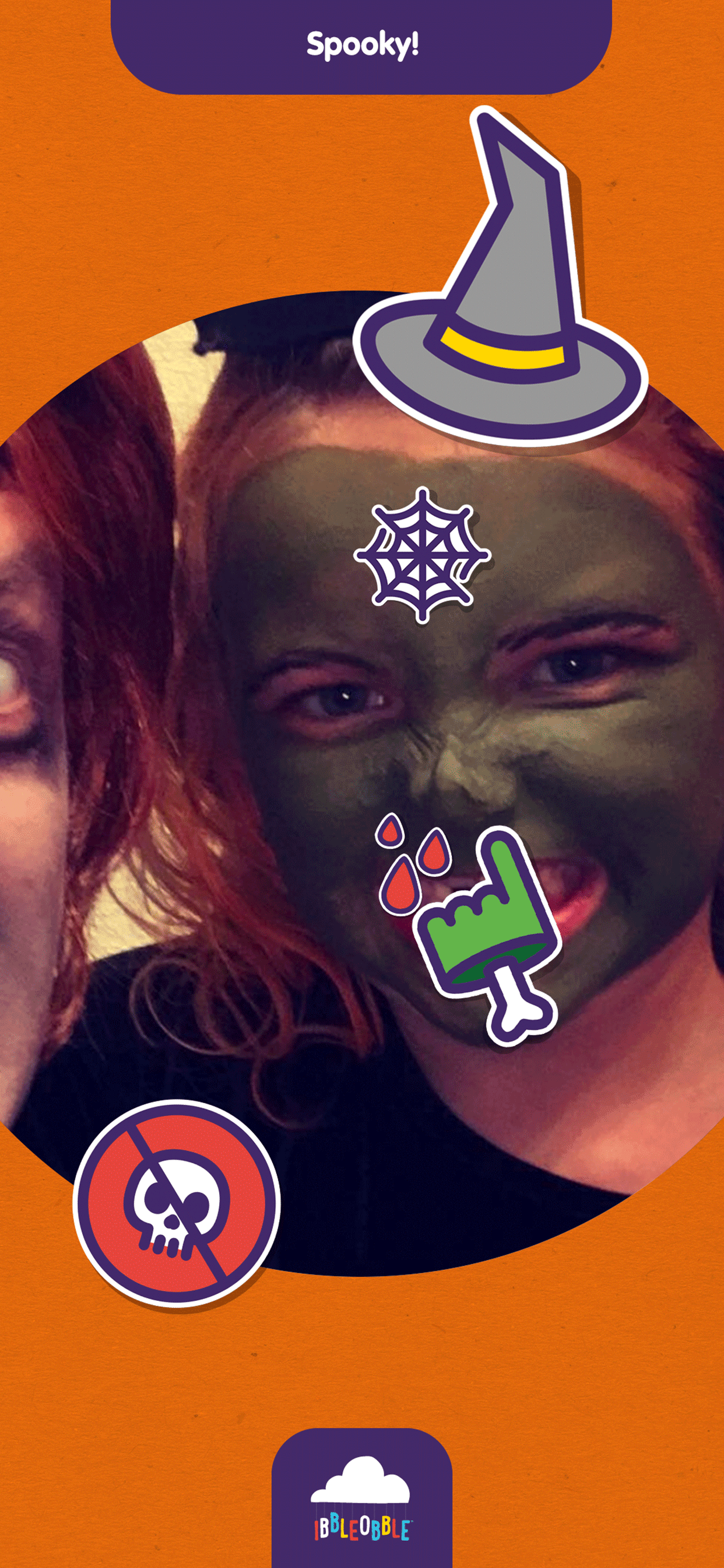 Ibbleobble Halloween Stickers