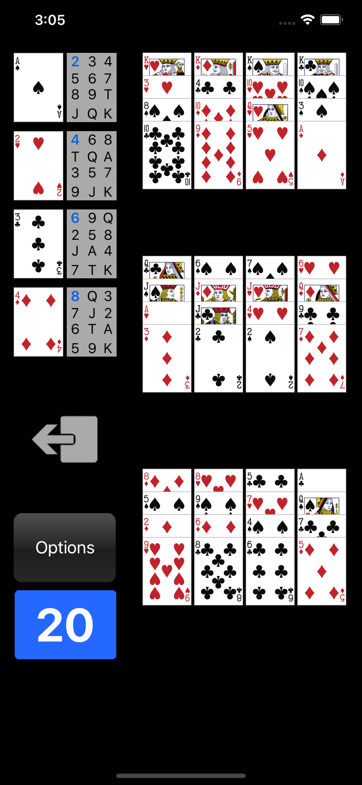 Calculation Solitaire
