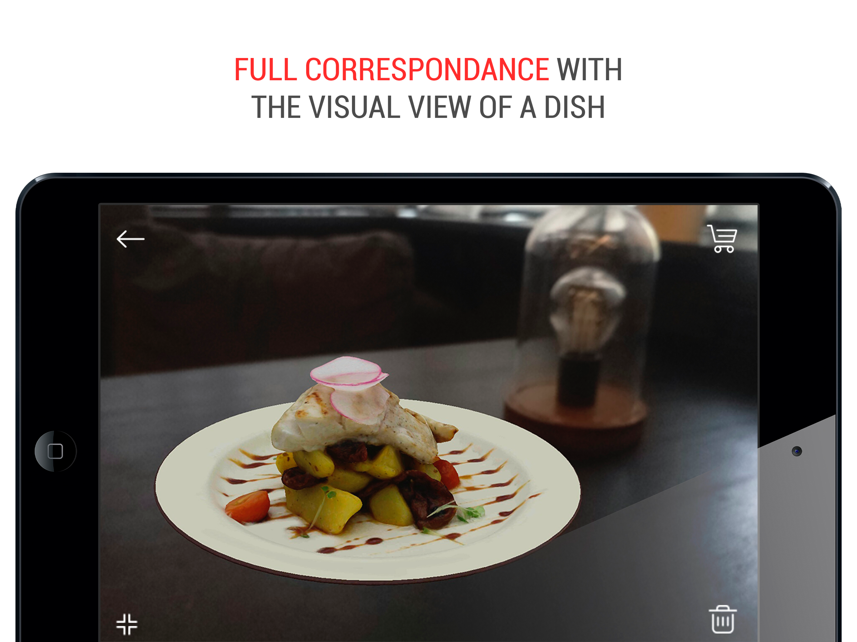 Menu AR Augmented Reality Food