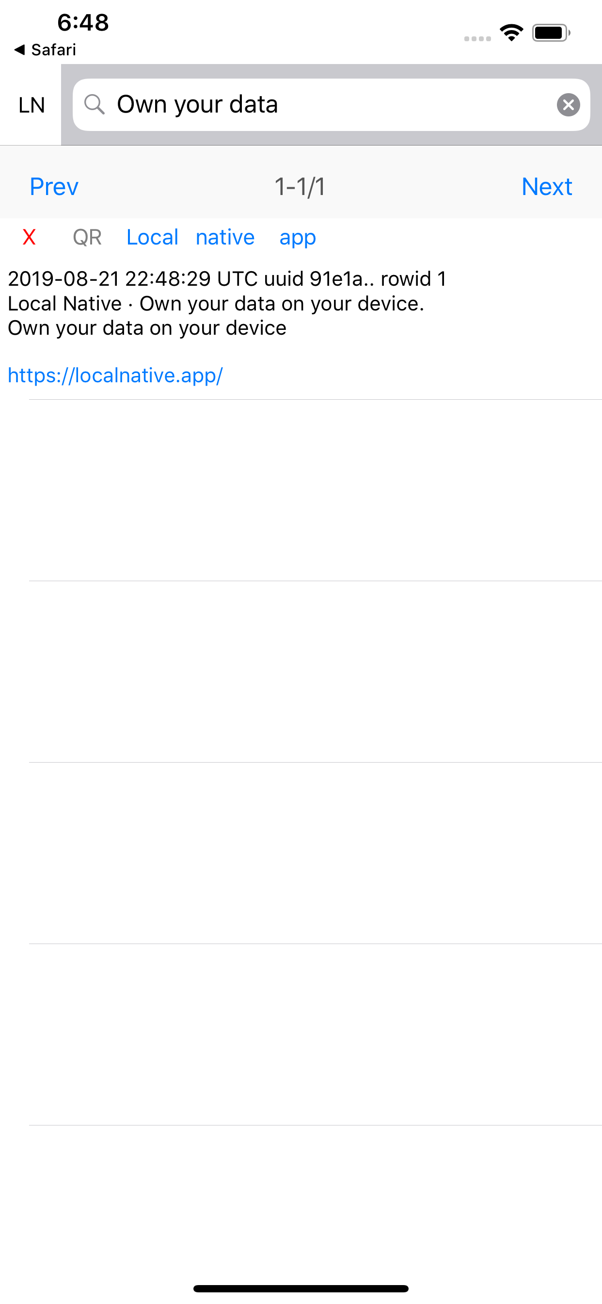 Local Native screenshot 3