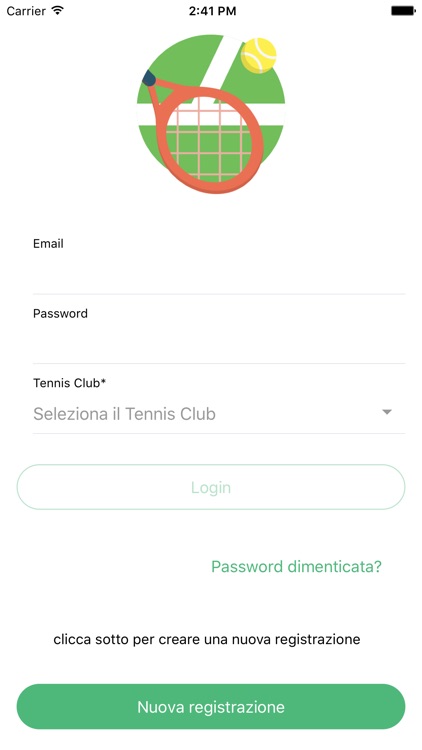 Prenotazione Tennis