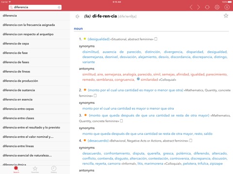 Spanish Thesaurusのおすすめ画像3