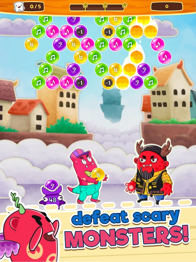 Monster Bubble Shooter HD