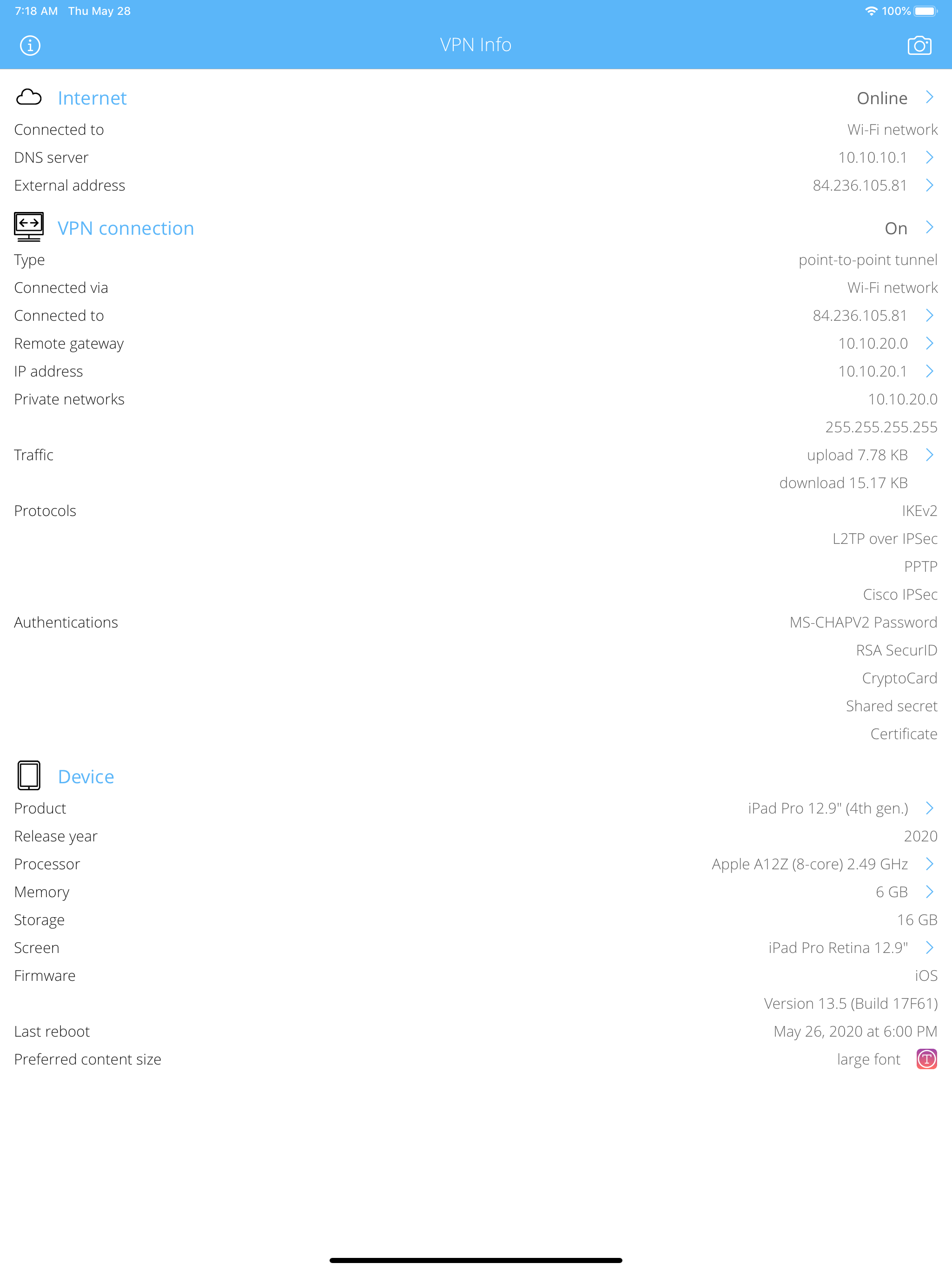 VPN Info screenshot 11