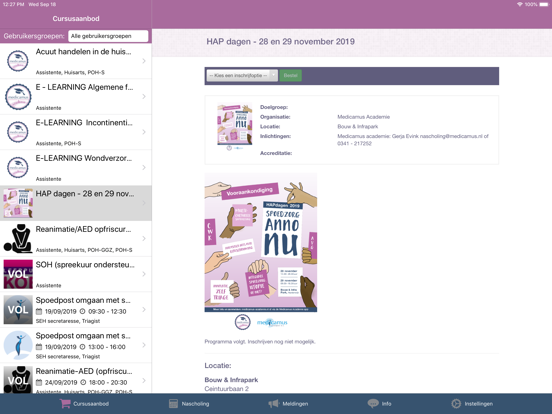 Screenshot #4 pour Medicamus Academie nascholing