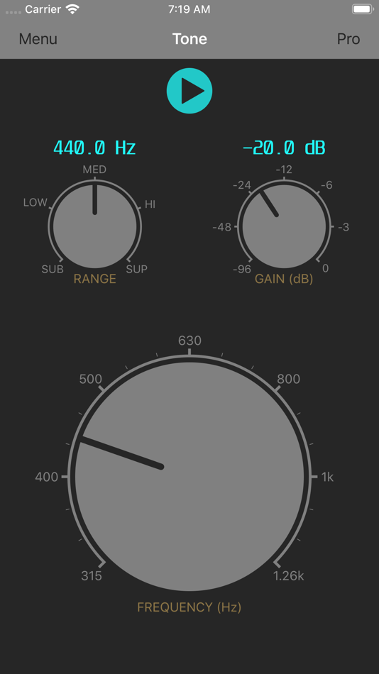 Audio Signal Generator - 1.8.0 - (iOS)