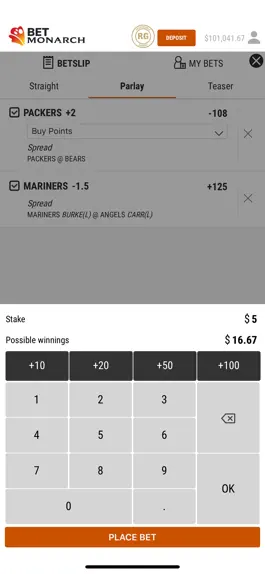 Game screenshot BetMonarch hack