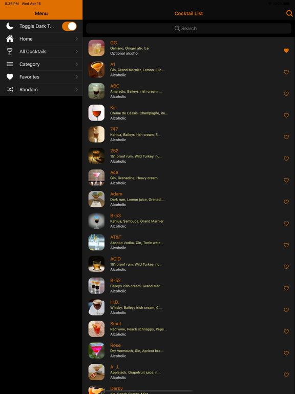 Screenshot #6 pour Drinks & Cocktails - Recipes
