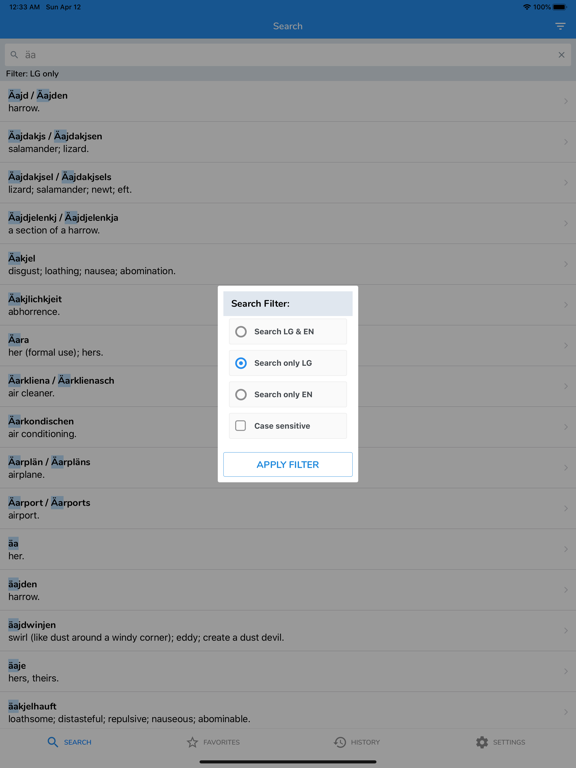 Screenshot #5 pour LG Dict