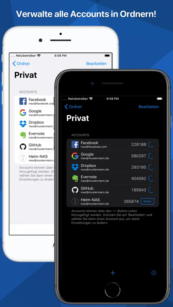 OTP Auth Screenshot 1