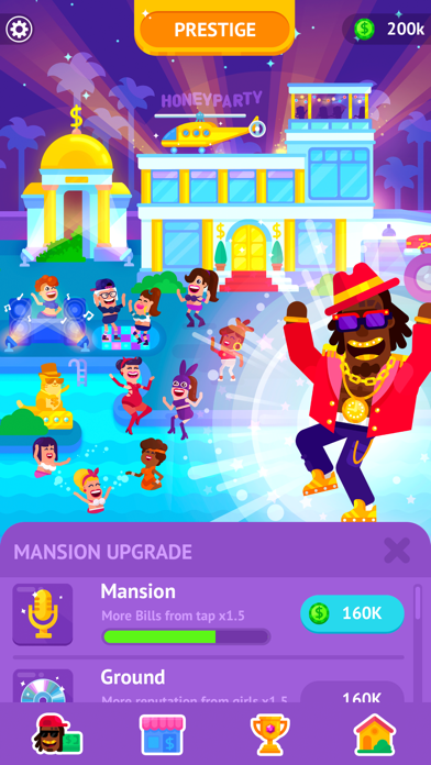 Partymasters - Fun Idle Game Screenshot