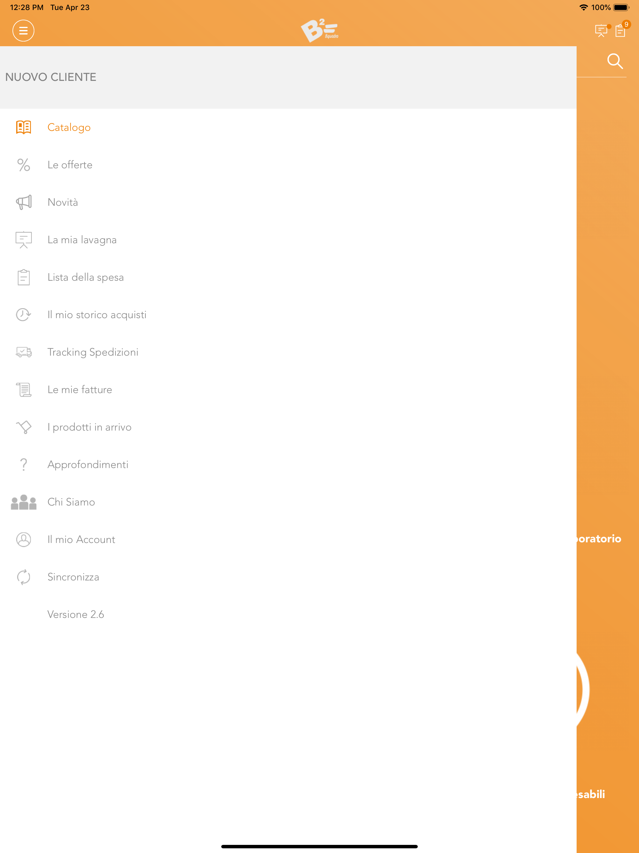 Bquadro Client App