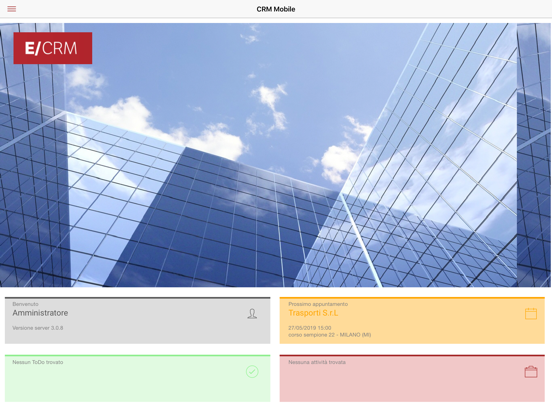 Screenshot #4 pour E/CRM Mobile