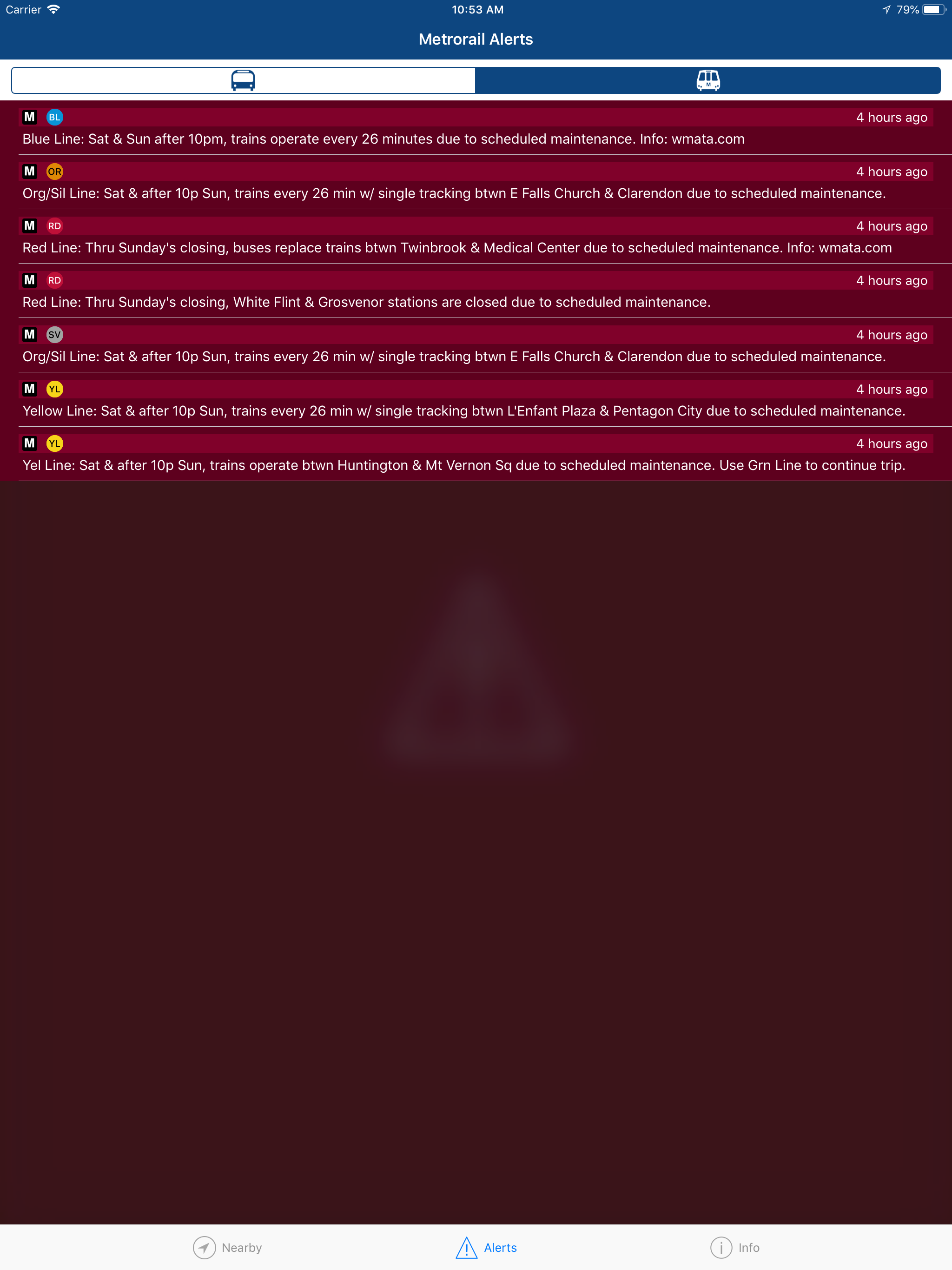 DC Mass Transit • metro + bus screenshot 15