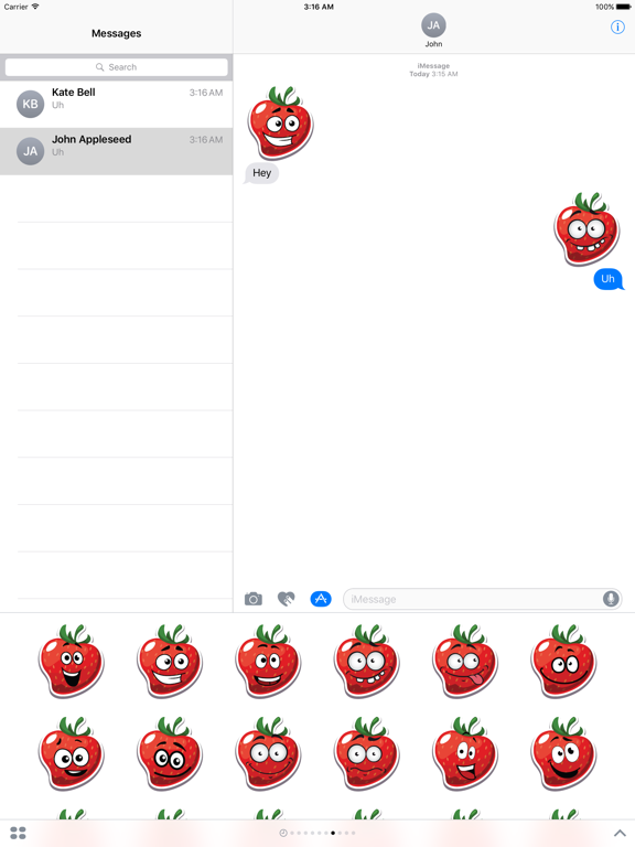 Screenshot #5 pour Sticker Me: Strawberry