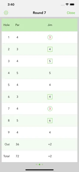 Game screenshot Birdies Pro: Golf Scorecard apk
