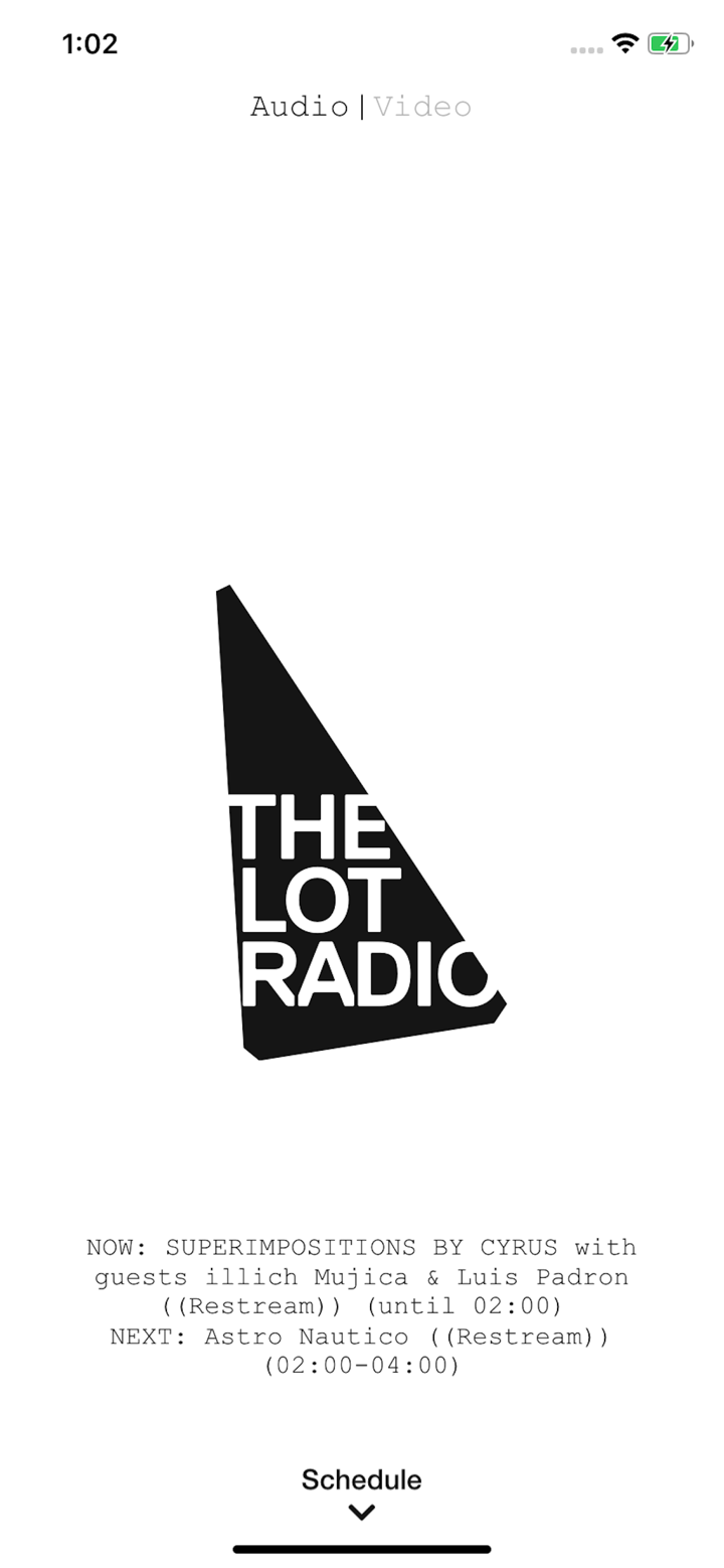 The Lot Radio screenshot 1