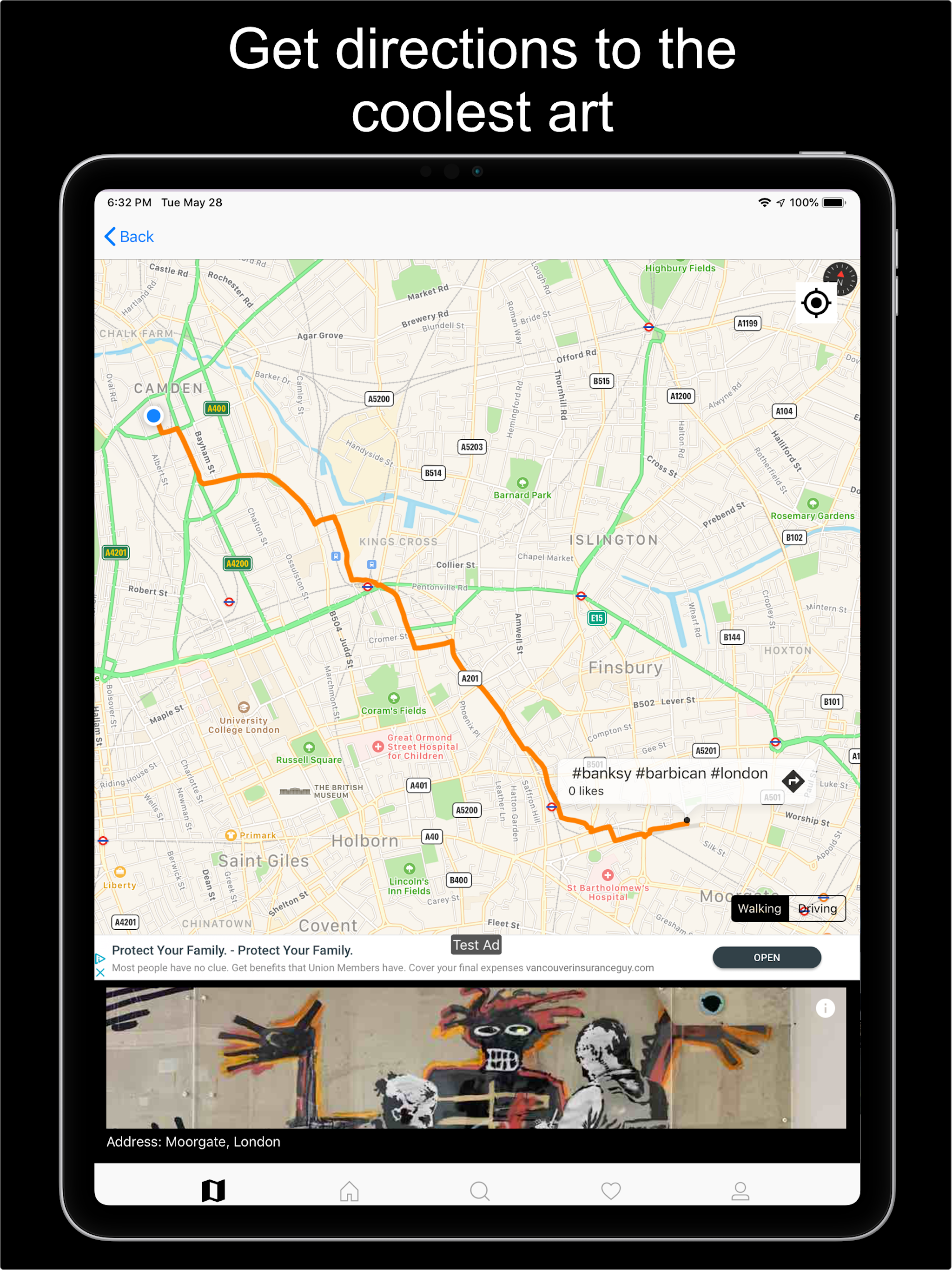 Streetshot - A Street Art Map