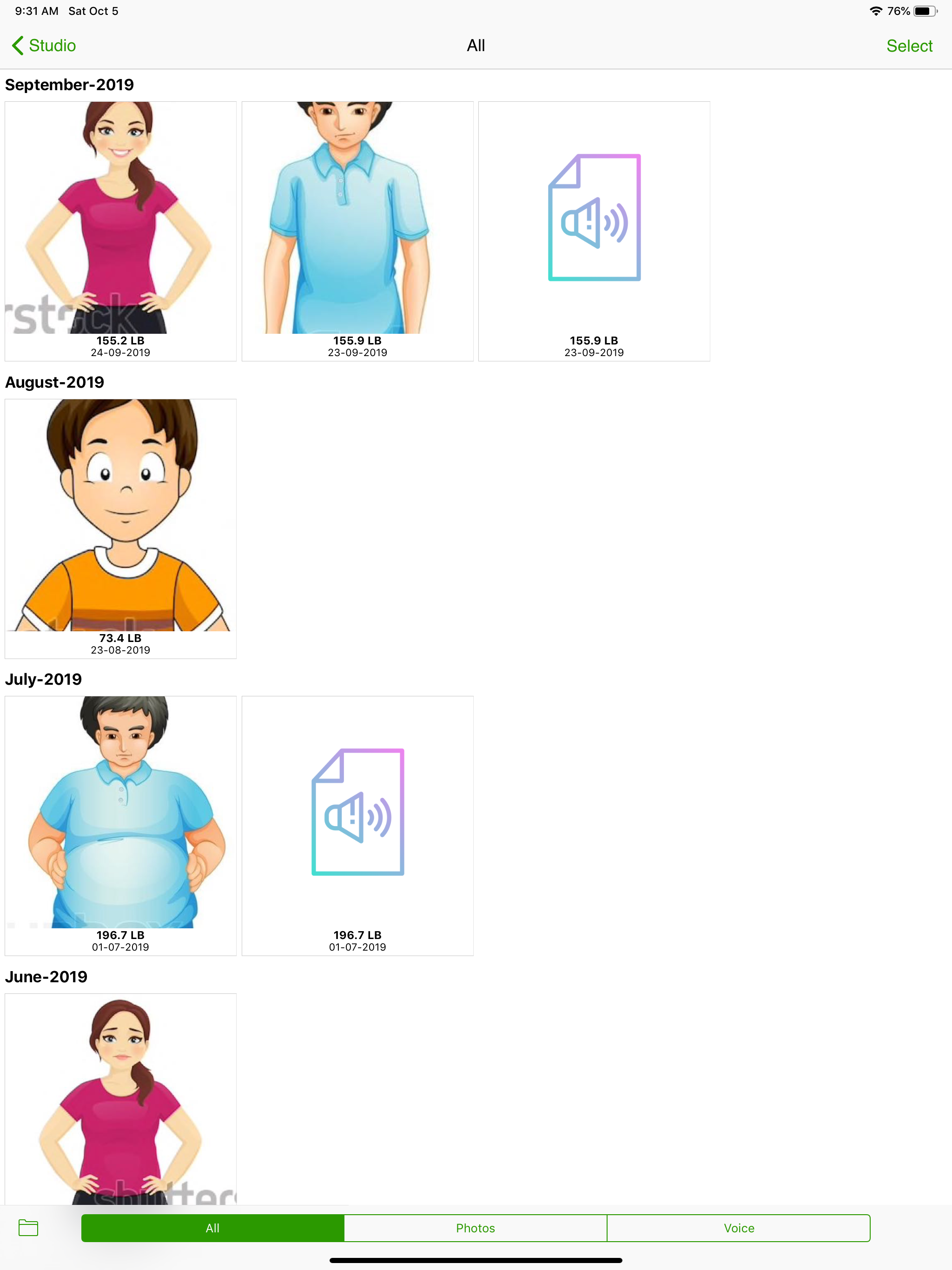 Weight Tracker - مراقب الوزن