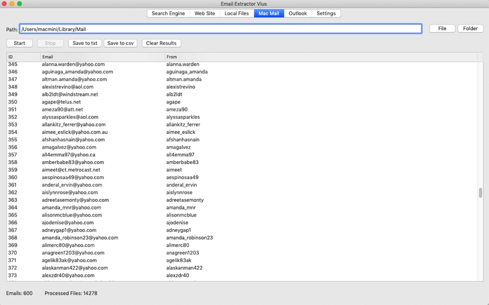 #2. Email Extractor Vius (macOS) 由: Igor Uscov