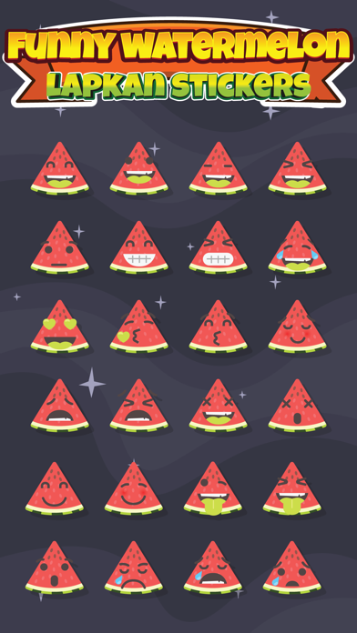 Screenshot #1 pour Sticker Me Funny Watermelon