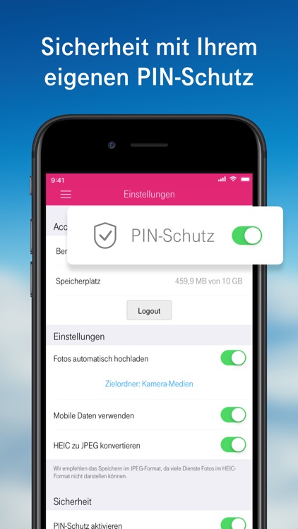MagentaCLOUD - Cloud Speicher screenshot-6