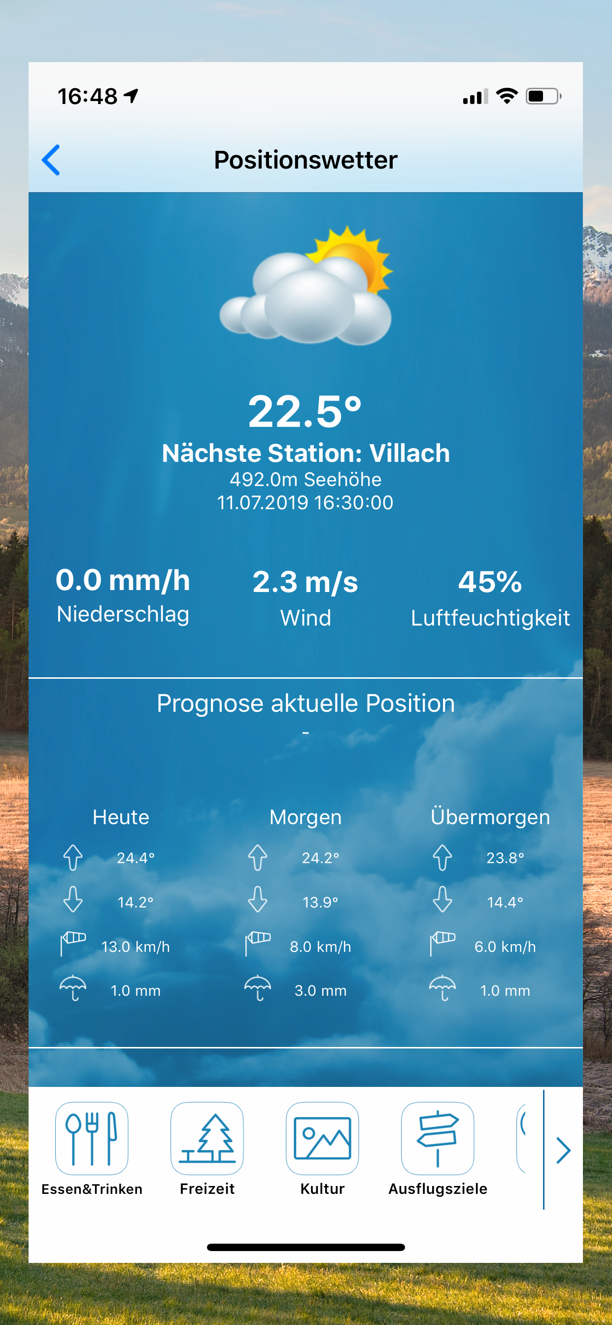 Kärnten Wetter